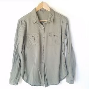 BE COOL Women's Olive green blouse size Medium